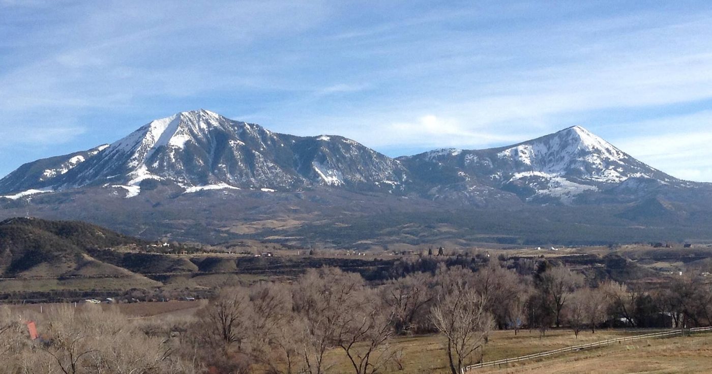 Mount Lamborn above the North Fork Valley